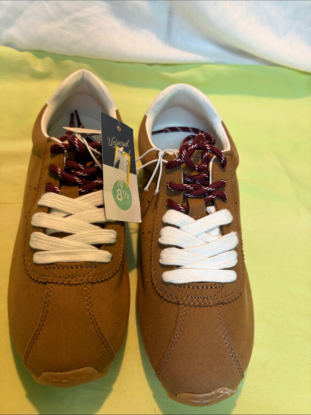Women’s Casual Suede Sneakers in Brown - Comfortable Everyday Shoe